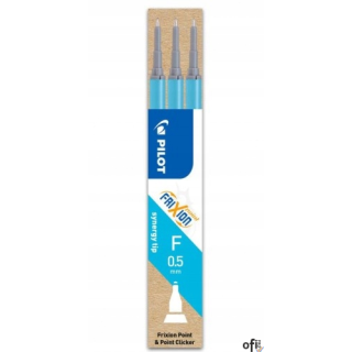 Wkład do wymazywalnego cienkopisu FRIXION POINT. Unikalny tusz Metamo jest idealny dla osób leworęcznych. Odporny na działanie w