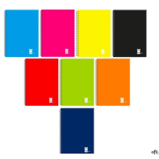 Kołozeszyt A4 80k kratka UV INTERDRUK *7126