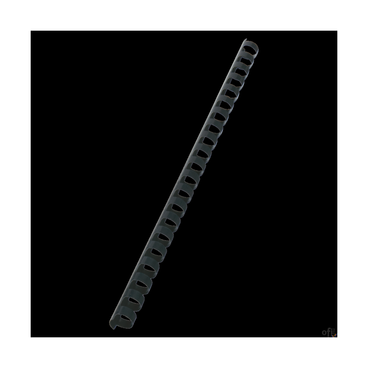 Grzbiety do bindowania plastikowe GBC Combs, A4, 14 mm, czarne , 100 szt., 4028178