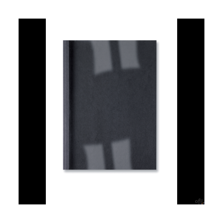 Okładki do bindowania termicznego GBC LeatherGrain, A4, 1,5 mm, czarne , 100 szt., IB451607 SALE