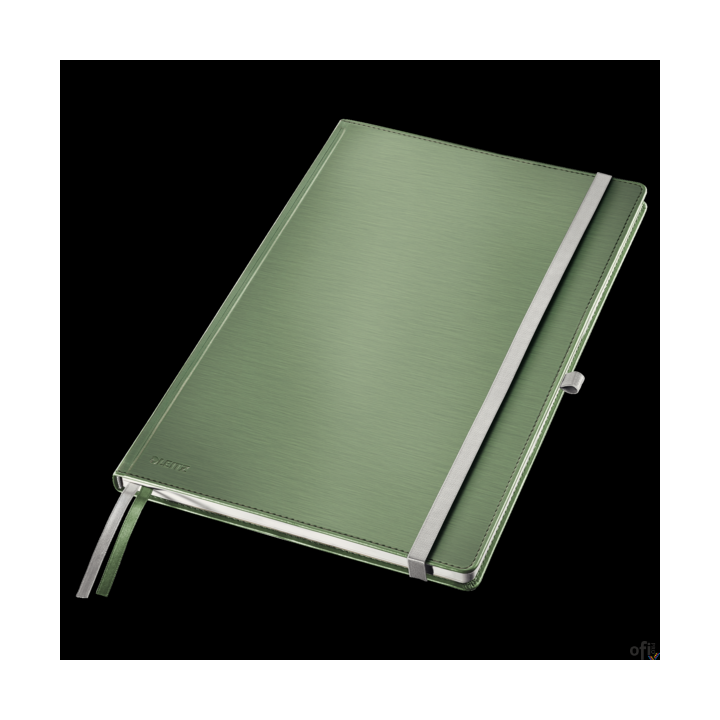 Notatnik w twardej oprawie Leitz Style A4, w kratkę, seledynowy 44760053 (X)