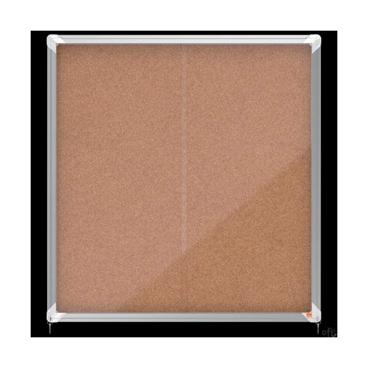 Gablota korkowa Nobo Premium Plus 12xA4 (drzwiczki przesówne) 1902574