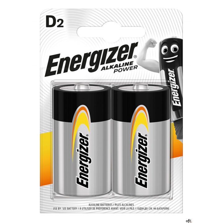 Bateria alkaliczna ENERGIZER INTELLIGENT LR20/D (2szt)