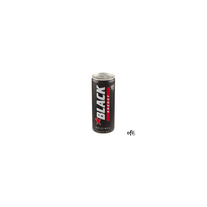 Napój BLACK ENERGY DRINK 250ml puszka