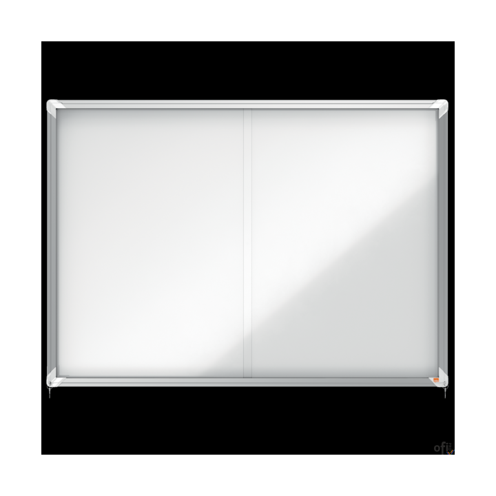 Gablota magnetyczna zewnętrzna Nobo Premium Plus 18xA4 (drzwiczki przesówne) 1902571