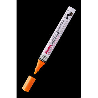 Marker olejowy Pentel średnia okrągła  końcówka,  MMP10-F pomarańczowy
