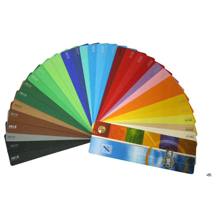 Brystol B1 270g czerwony (20 arkuszy) KRESKA