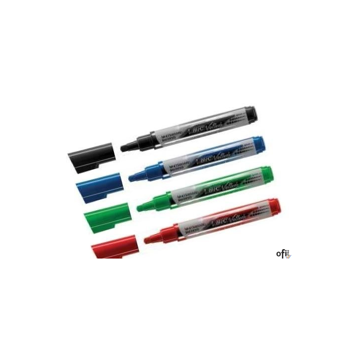 Marker suchościeralny BIC Velleda Liquid Ink Tank mix AST 4szt, 902099