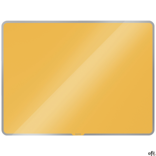 Szklana tablica magnetyczna Leitz Cosy 80x60cm, żółta 70430019