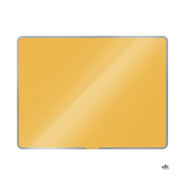 Szklana tablica magnetyczna Leitz Cosy 80x60cm, żółta 70430019
