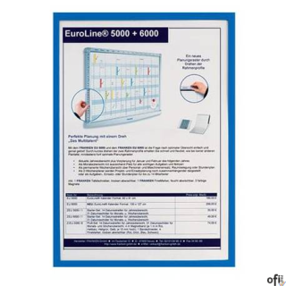 Ramka magnetyczna A3 AS136 2x3 niebieska