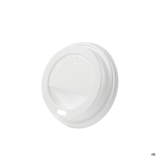 Pokrywka CPLA do kubka papierowego 350-480ml  op. 50 szt., biodegradowalna Pap Star