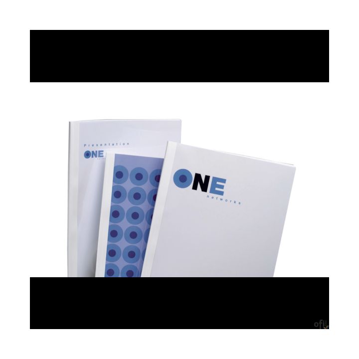 Okładki_ do bindowania termicznego GBC Optimal, A4, 1,5 mm, białe , 100 szt., TC080070