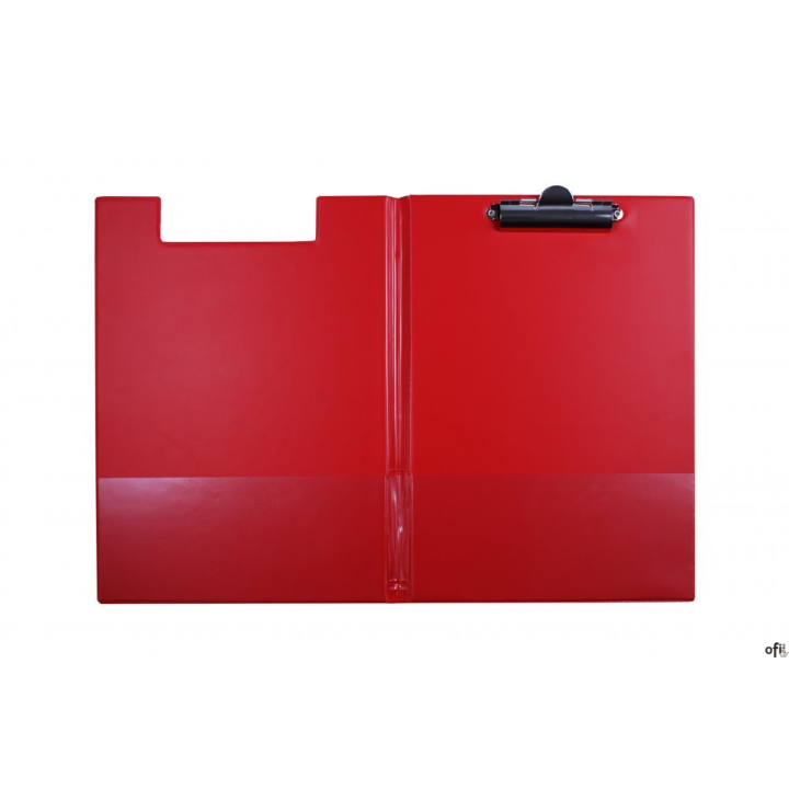 Teczka z klipsem A4 czerwona KH-04-04 Clipboard BIURFOL