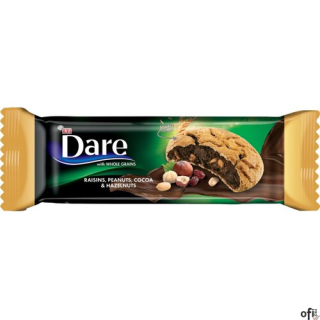 Ciastka kakaowe z pastą ze słonecznika Dare 105 g