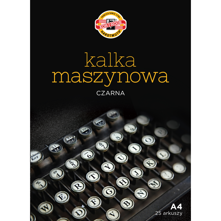 Kalka maszynowa A4, 25ark. KOH-I-NOOR