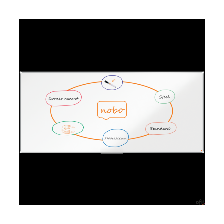 Tablica stalowa Nobo Premium Plus 2700x1200mm 1915164