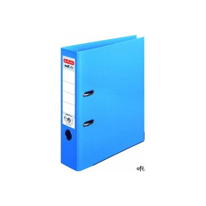 Segregator maX.file Protect Plus 8 cm, jasnoniebieski 10834422 Herlitz