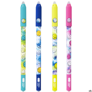 Długopis wymazywalny SMILE, 0.5mm, niebieski,_ Happy Color HA 4120 01SM-3