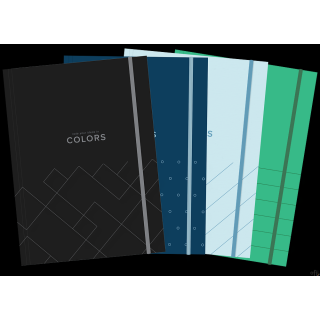 Teczka z gumką TOP COLORS C4 KART mix 400171743 Top 2000