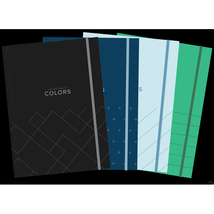 Teczka z gumką TOP COLORS C4 KART mix 400171743 Top 2000