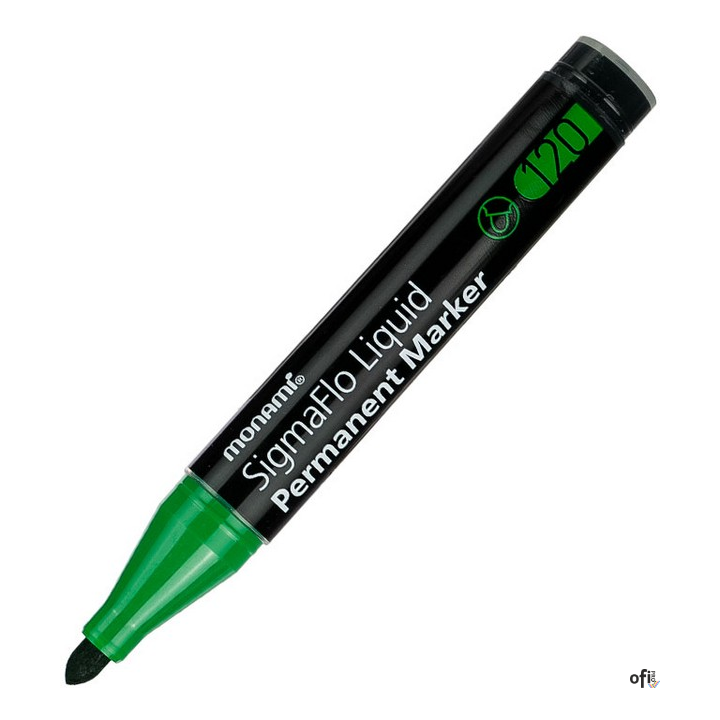 Marker permanentny SigmaFlo B 120 zielony 160-2448 MonAmi