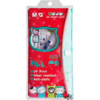 Zestaw geometryczny So Many Cats, linijka 15cm, ekierki 2szt, kątomierz, MG MG ARL960N3