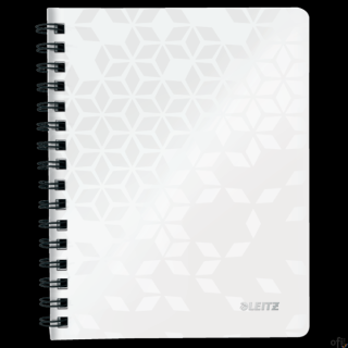 Zewnętrzną stronę okładki z polipropylenu zaprojektowano w dwóch kolorach WOW i z eleganckim tłoczeniem, wewnętrzna strona jest 