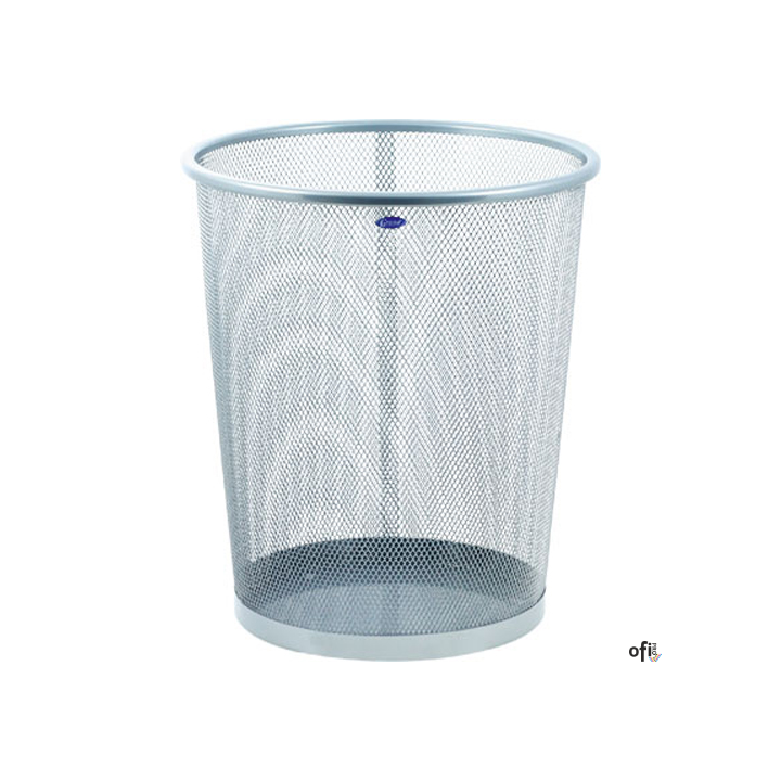 Kosz na papier siatka 12l srebrny GR-020 GRAND 120-1128