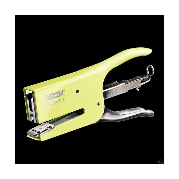 Zszywacz nożycowy RETRO CLASSIC K1 mellow yellow 5000494 24/6-8+ RAPID