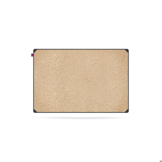 Tablica korkowa MEMOBE IDEA, rama aluminiowa EDGE, 90X60 CM MITC090060.00.60.51