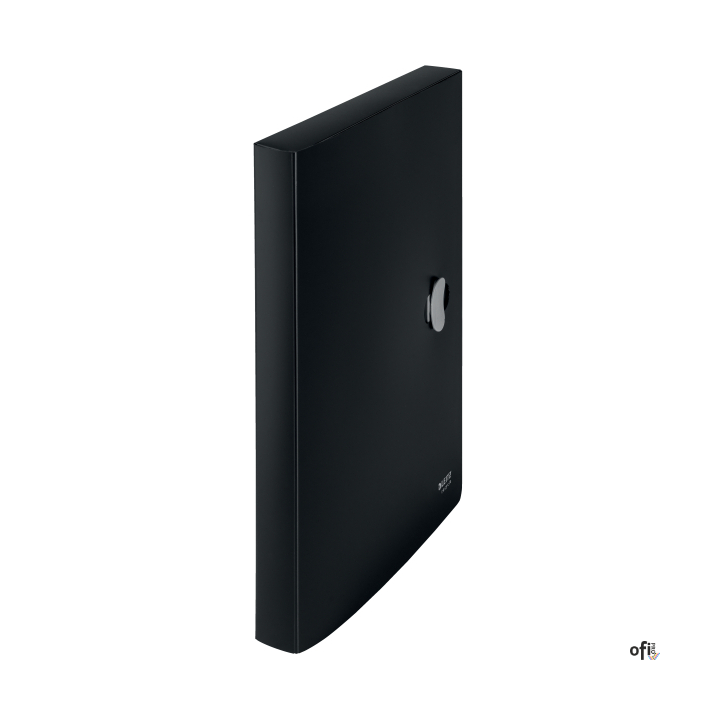 Teczka poszerzana Recycle A4 PP, czarna Leitz, 46230095