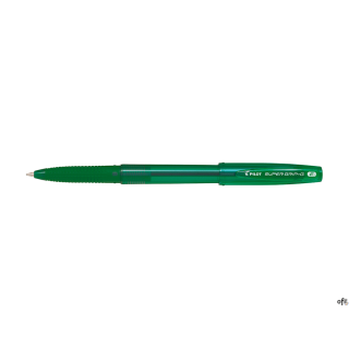 Długopis olejowy ze skuwką PILOT SUPER GRIP zielony BPS-GG-F-G