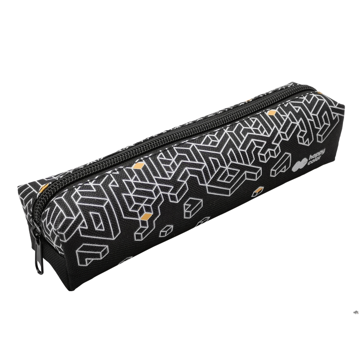 Piórnik saszetka mały prostokątny z 1 zamkiem, JUST 2, Happy Color HA 2212 4510-JU2