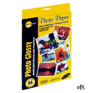 Papier fotograficzny błyszczący 4G230, 230 g/m, A4 20 arkuszy YELLOW ONE 150-1181
