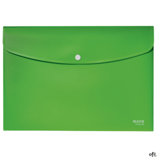 Teczka kopertowa Leitz Recycle A4 PP, zielona 46780055