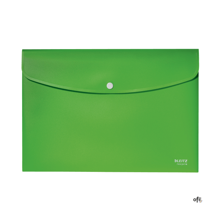 Teczka kopertowa Leitz Recycle A4 PP, zielona 46780055