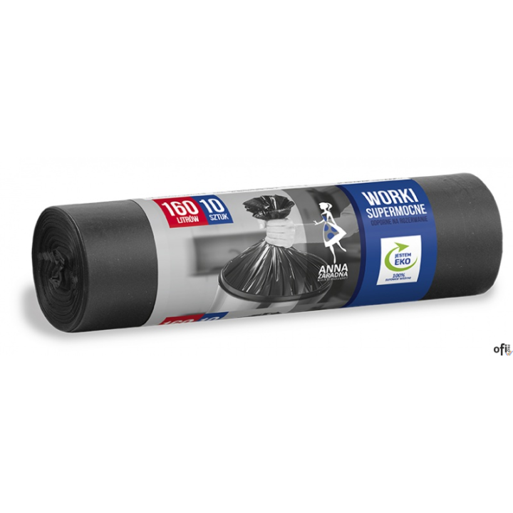 worki wykonane z regranulatu pochodzącego z recyklingu odpadów foliowych_nadają się do ponownego recyklingu_do pakowania odpadów