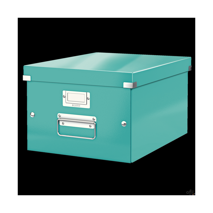 Pudełko LEITZ Click & Store A4 turkusowe 60440051