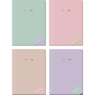 Notatnik PT A5 80k Notebq z kolorowymi bokami INTERDRUK