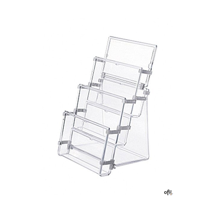 Stojak na ulotki A4 trzy kieszenie 0403-0043-00 PANTA PLAST