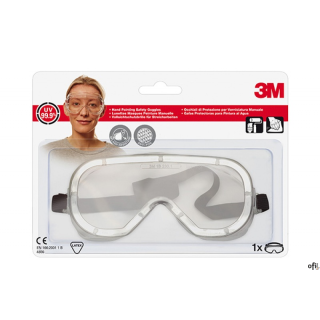 Gogle ochronne 3M (4800), do malowania, transparentne