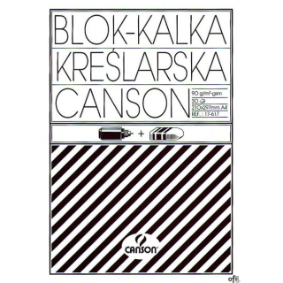 Kalka kreślarska A4 90/95g blok 30ark 17617 CANSON 200005322