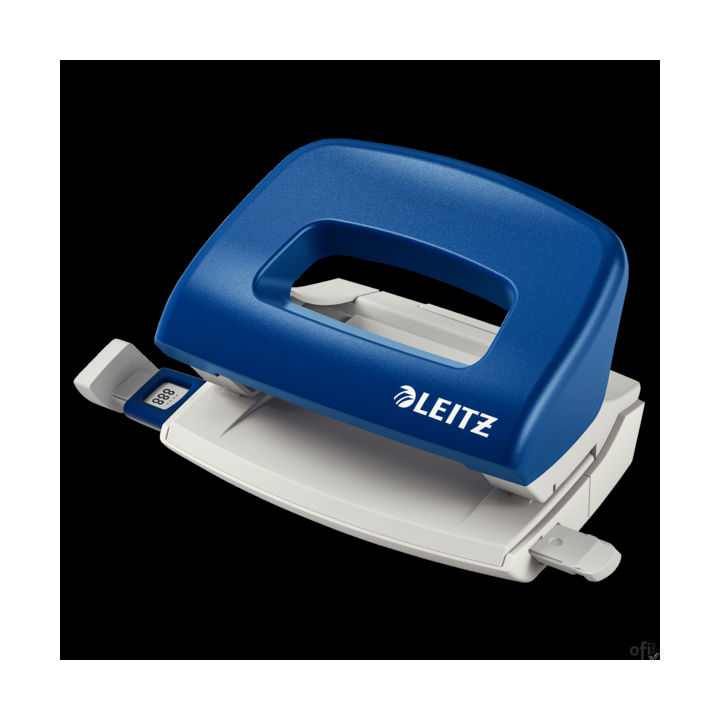 Dziurkacz mały LEITZ niebieski 10 kartek 50580035