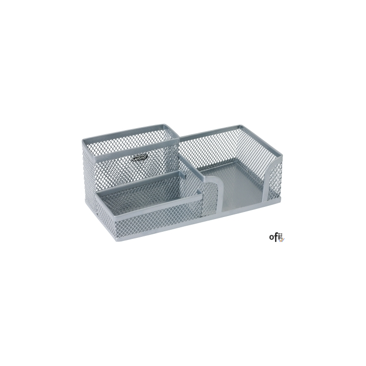 Przybornik MW-218/GR-093, srebrny siatka GRAND 120-1335