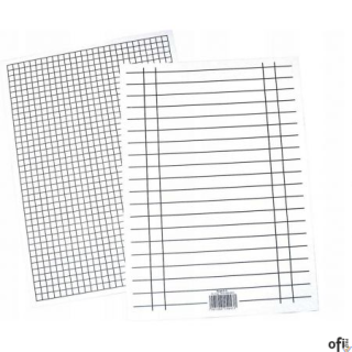 Liniuszka A5 kratka/linia (10) INTERDRUK