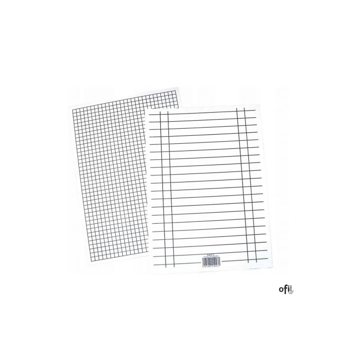 Liniuszka A5 kratka/linia (10) INTERDRUK