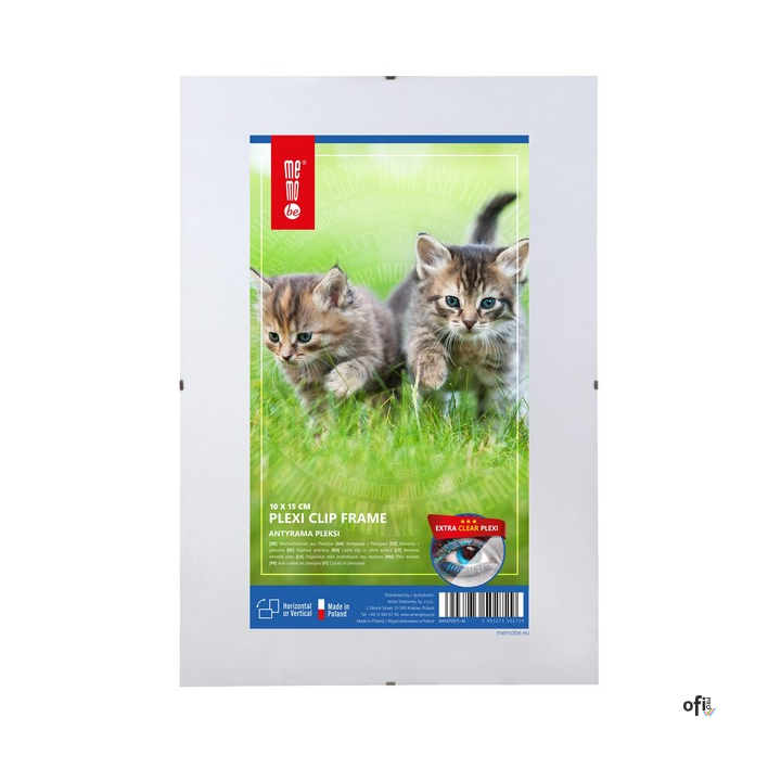 Antyrama plexi 100x150mmm ANP10x15   MEMOBOARDS