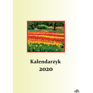 Terminarzyk A7 kieszonkowy, okładka kartonowa M8 BESKIDY