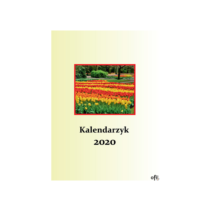 Terminarzyk A7 kieszonkowy, okładka kartonowa M8 BESKIDY